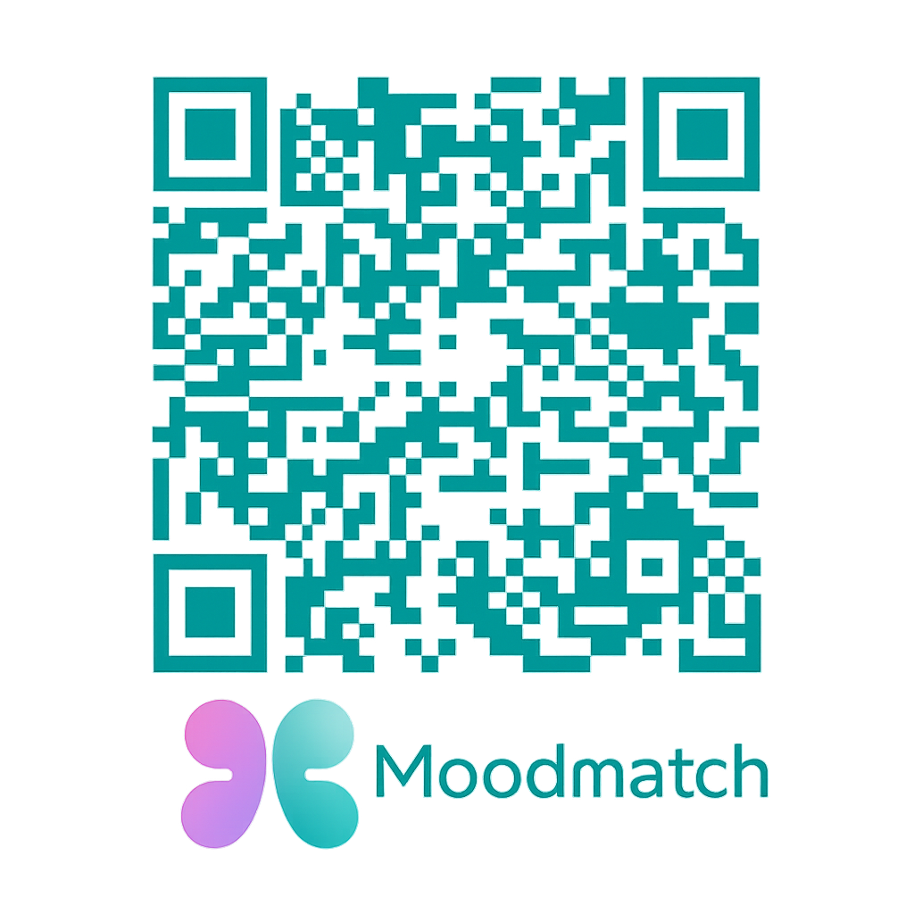 QR para descargar Moodmatch